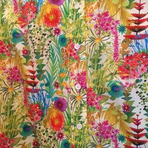 Jcrew Liberty print button down